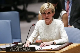 Ngoại trưởng Australia Julie Bishop. (Nguồn: AFP/TTXVN)