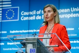Đại diện cấp cao phụ trách chính sách an ninh đối ngoại của Liên minh châu Âu (EU) Federica Mogherini. (Nguồn: THX/TTXVN)