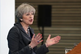 Thủ tướng Anh Theresa May. (Nguồn: AFP/TTXVN)
