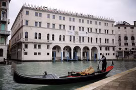 Quang cảnh thành phố nổi Venice. (Nguồn: AFP/TTXVN)