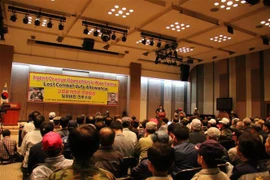 Quang cảnh cuộc họp báo. (Ảnh: Mạnh Hùng/TTXVN) 