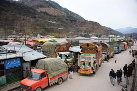 Khu vực biên giới Pakistan-Ấn Độ. (Nguồn: AFP/TTXVN) 