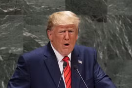 Tổng thống Donald Trump. (Nguồn: AFP/TTXVN) 