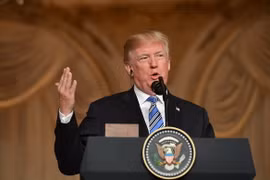 Tổng thống Mỹ Donald Trump. (Nguồn: AFP/TTXVN)