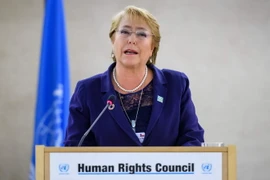 Tổng thống Chile Michelle Bachelet. (Nguồn: AFP/TTXVN)