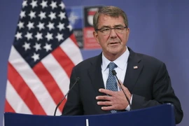 Bộ trưởng Quốc phòng Mỹ Ashton Carter. (Nguồn: EPA/TTXVN)