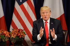 Tổng thống Mỹ Donald Trump. (Nguồn: AFP/TTXVN)