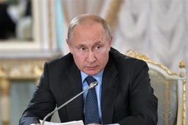 Tổng thống Nga Vladimir Putin. (Nguồn: AFP/TTXVN) 