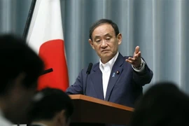 Chánh văn phòng Nội các Nhật Bản Yoshihide Suga. (Nguồn: EPA-EFE/TTXVN)