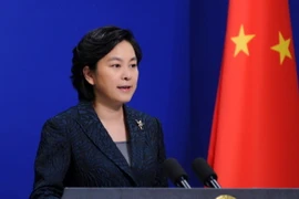Người phát ngôn Bộ Ngoại giao Trung Quốc Hoa Xuân Oánh. (Nguồn: R​euters/TTXVN)