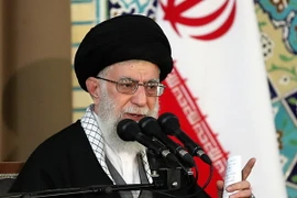 Đại giáo chủ Ali Khamenei tại một sự kiện ở Mashhad, Iran ngày 21/3. (Nguồn: EPA/TTXVN)