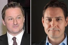 Công dân Canada Michael Kovrig (phải) và Michael Spavor. (Nguồn: BBC/TTXVN) 