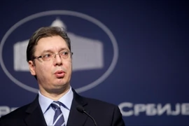 Thủ tướng Aleksandar Vucic. (Nguồn: EPA/TTXVN)