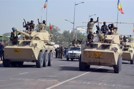 Binh sỹ Cộng hòa Chad sau khi tham gia chiến dịch chống Boko Haram tại N'djamena. (Nguồn: AFP/TTXVN) 