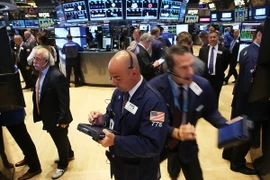 Sàn giao dịch chứng khoán New York ngày 13/7. (Nguồn: AFP/TTXVN)