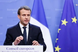 Tổng thống Pháp Emmanuel Macron. (Nguồn: THX/TTXVN)