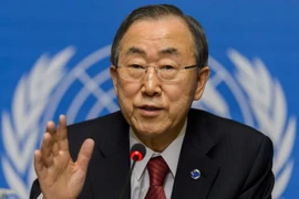 Tổng Thư ký Liên hợp quốc Ban Ki-moon. (Nguồn: AFP)