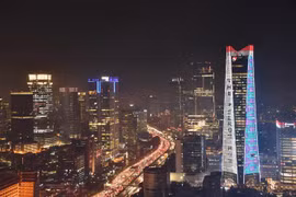 Toàn cảnh Jakarta, Indonesia, ngày 2/4/2019. (Nguồn: AFP/ TTXVN) 