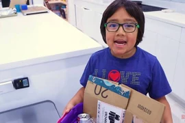 Cậu bé Ryan Kaji. (Nguồn: YouTube) 