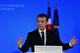 Tổng thống Pháp Emmanuel Macron. (Nguồn: THX/TTXVN)
