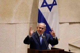 Thủ tướng Israel Benjamin Netanyahu. (Nguồn: AFP/TTXVN)