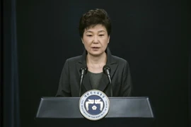 Tổng thống Park Geun-hye. (Nguồn: AP/TTXVN)