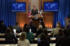 Người phát ngôn Bộ Ngoại giao Mỹ Heather Nauert. (Nguồn: US State Department/TTXVN)