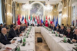 Toàn cảnh Hội nghị quốc tế về Syria tại Vienna. (Nguồn: AFP/TTXVN)
