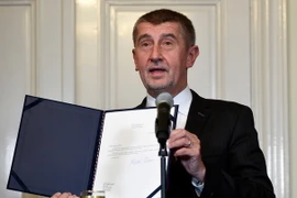 Thủ tướng Cộng hòa Séc, ông Andrej Babis. (Nguồn: AFP/TTXVN)