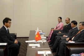 Đoàn đại biểu Ủy ban Đối ngoại Quốc hội Việt Nam do Ủy viên Trung ương Đảng, Ủy viên Ủy ban Thường vụ, Chủ nhiệm Ủy ban Đối ngoại Quốc hội Nguyễn Văn Giàu dẫn đầu đã có buổi hội đàm với Chủ nhiệm Ủy ban Ngoại giao, Quốc phòng Thượng viện Nhật Bản Shinzo M