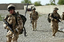 Lính Anh ở Afghanistan. (Nguồn: Reuters)