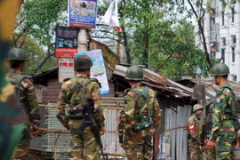 Lực lượng đặc nhiệm Bangladesh. (Nguồn: AFP/TTXVN)