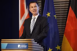Ngoại trưởng Anh Jeremy Hunt. (Nguồn: AFP/TTXVN) 