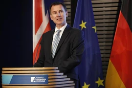 Ngoại trưởng Anh Jeremy Hunt. (Nguồn: AFP/TTXVN) 