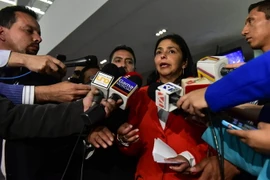 Ngoại trưởng Venezuela Delcy Rodríguez. (Nguồn: AFP/TTXVN)