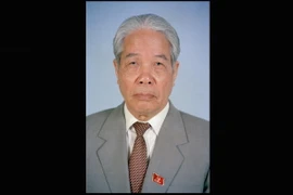 Đồng chí Đỗ Mười, nguyên Tổng Bí thư Ban Chấp hành Trung ương Đảng. (Ảnh: TTXVN)