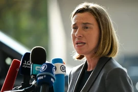 Đại diện cấp cao phụ trách chính sách an ninh và đối ngoại của Liên minh châu Âu (EU), bà Federica Mogherini. (Nguồn: AFP/TTXVN)