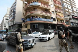 Lực lượng an ninh Liban. (Nguồn: AFP/TTXVN)