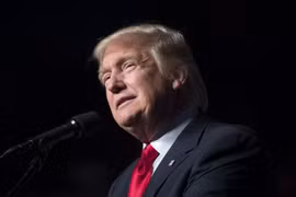 Tổng thống đắc cử Mỹ Donald Trump tại một sự kiện ở Hershey, Pennsylvania (Mỹ) ngày 15/12. (Nguồn: AFP/TTXVN)