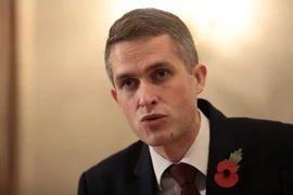 Bộ trưởng Quốc phòng Anh Gavin Williamson. (Nguồn: AFP/TTXVN)