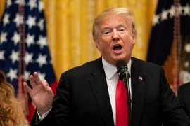 Tổng thống Mỹ Donald Trump. (Nguồn: THX/TTXVN)