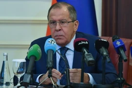 Ngoại trưởng Nga Sergei Lavrov. (Nguồn: EPA/TTXVN)
