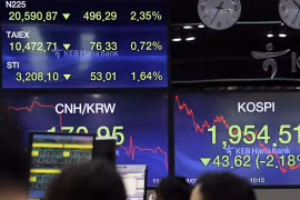 Chứng khoán châu Á diễn biến trái chiều trong phiên ngày 31/10. (Nguồn: tellerreport.com)