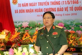 Đại tướng Ngô Xuân Lịch, Ủy viên Bộ Chính trị, Bộ trưởng Bộ Quốc phòng. (Ảnh: Trọng Đức/TTXVN)