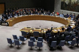 Một phiên họp của Hội đồng Bảo an. (Nguồn: THX/TTXVN) 