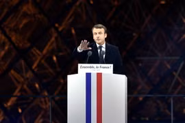 Tổng thống đắc cử Pháp Emmanuel Macron. (Nguồn: EPA/TTXVN)