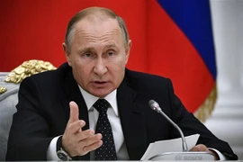 Tổng thống Nga Vladimir Putin. (Nguồn: AFP/TTXVN) 