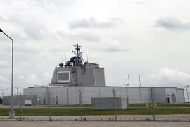 Hệ thống phòng thủ tên lửa Aegis Ashore ở căn cứ Deveselu, Romania ngày 12/5. (Nguồn: EPA/TTXVN)