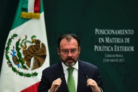 Ngoại trưởng Mexico Luis Videgaray. (Nguồn: AFP/TTXVN)