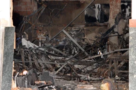 [Photo] Hỏa hoạn thiêu rụi hàng trăm chiếc xe đạp tại TP Hồ Chí Minh